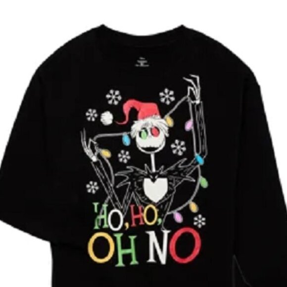 Nightmare Before Christmas Boys Sweatshirt & Joggers, Santa Jack, Sizes 4-18 NWT - Picture 3 of 4